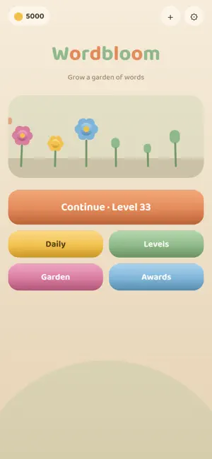 Wordbloom: Word Puzzle screenshot 1