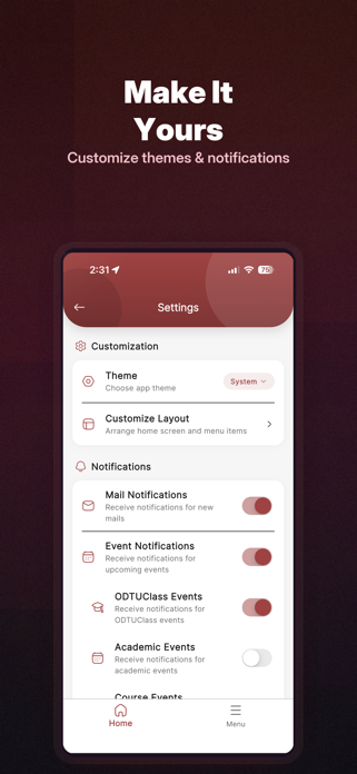 METU App Screenshot 2 of 10