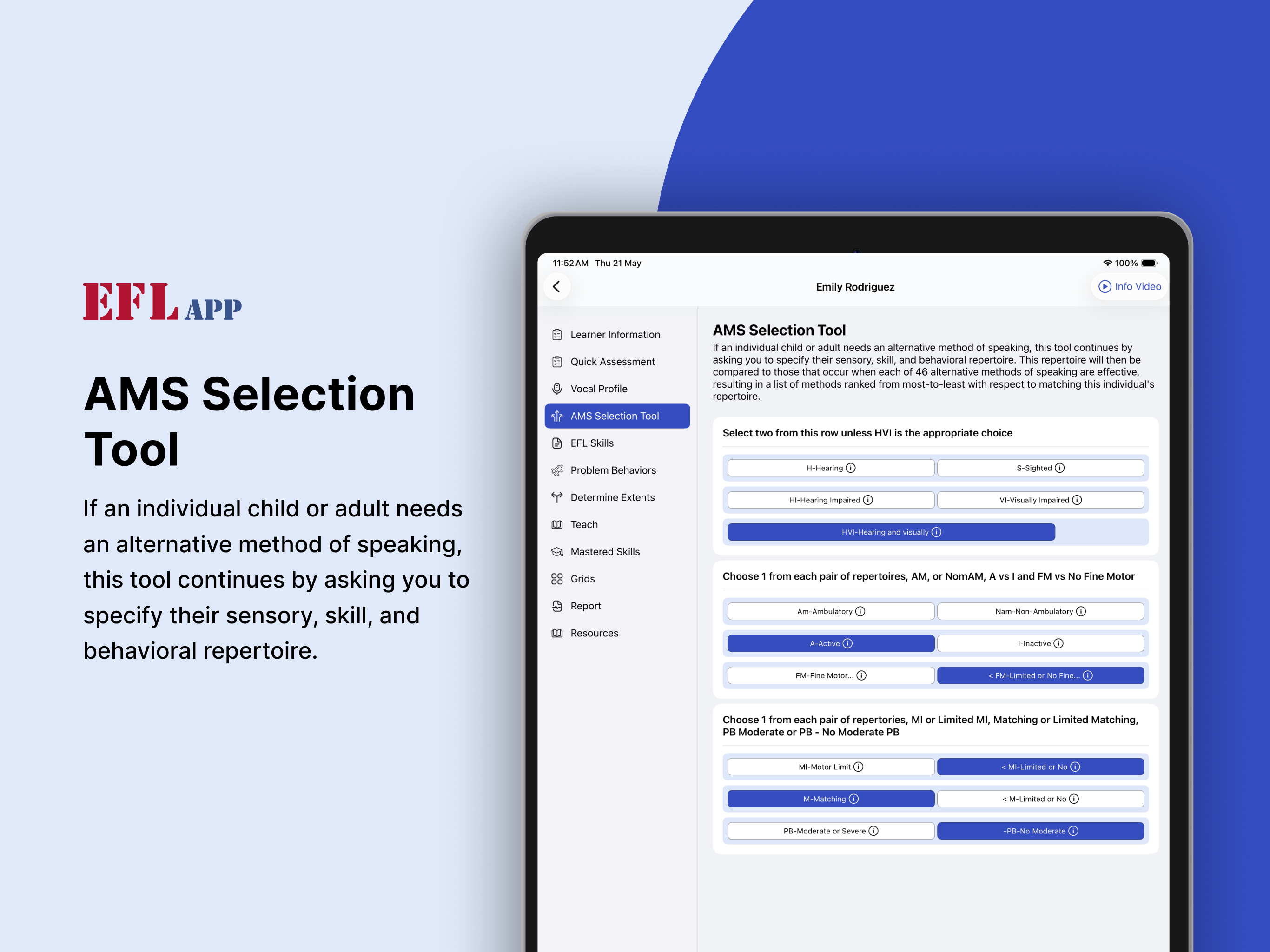 EFL App - Essential for Living