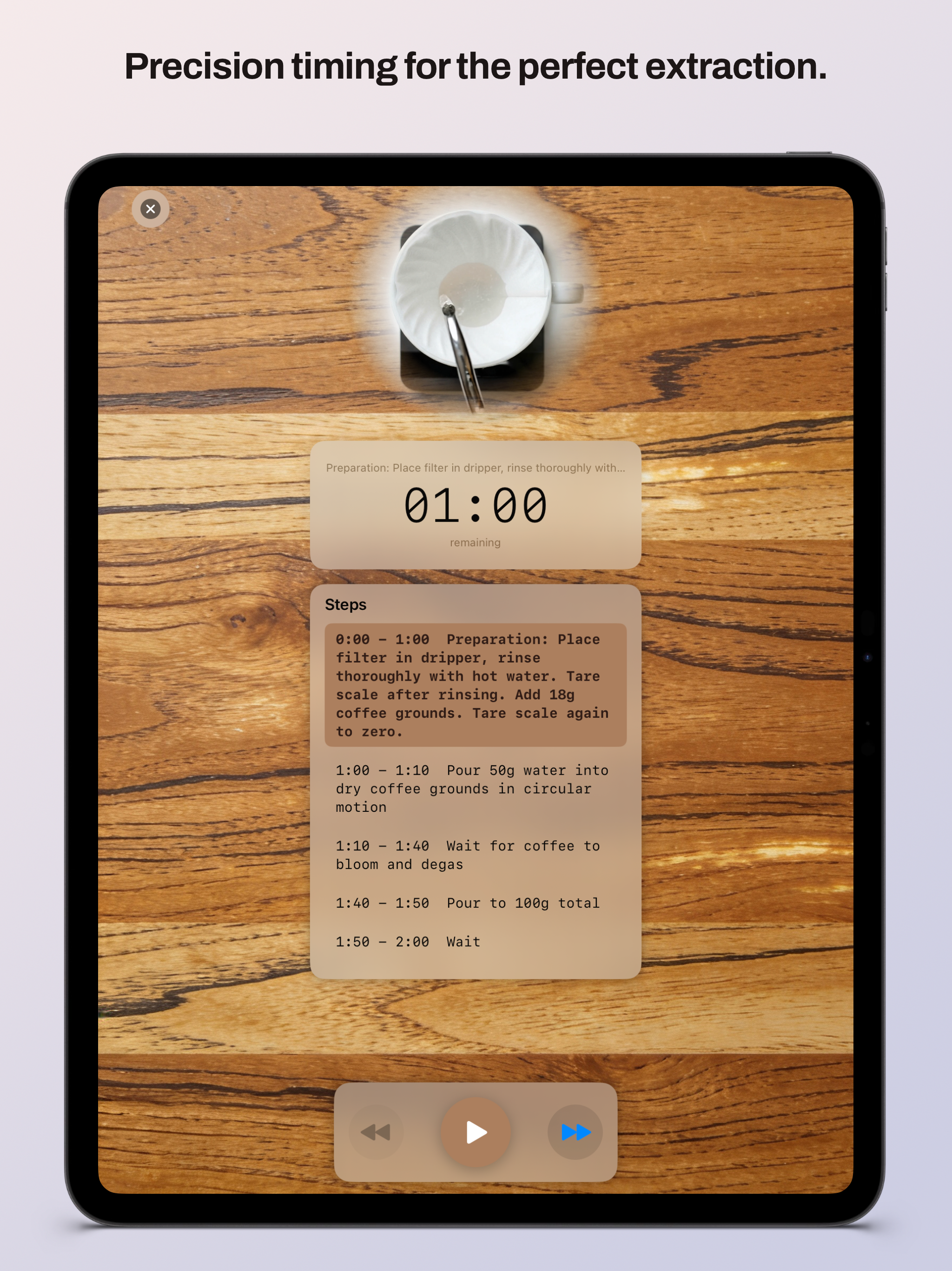 BrewGuide: Coffee Timer