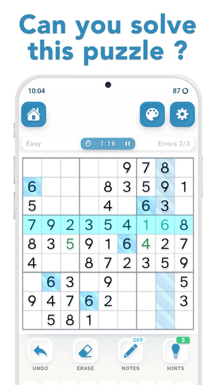 Sudoku Daily - Sudoku Puzzle screenshot-5
