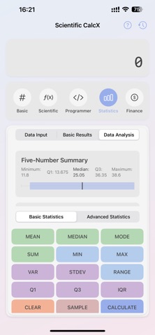 Scientific CalcX Screenshot 1 of 8