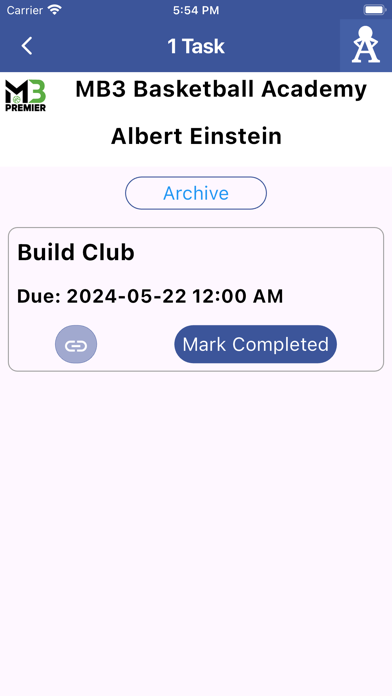 Club Asst Screenshot