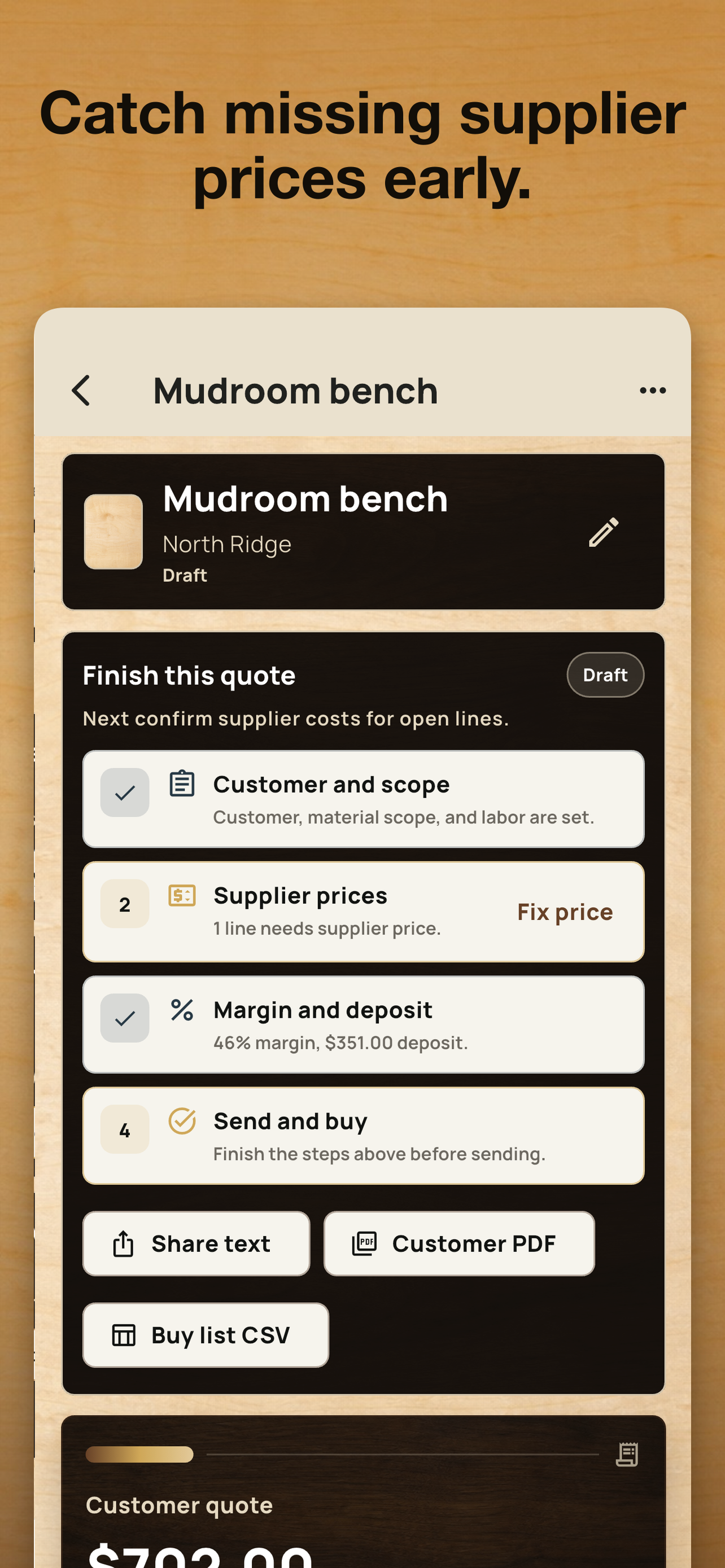 Custom Wood Quote Board screenshot 3