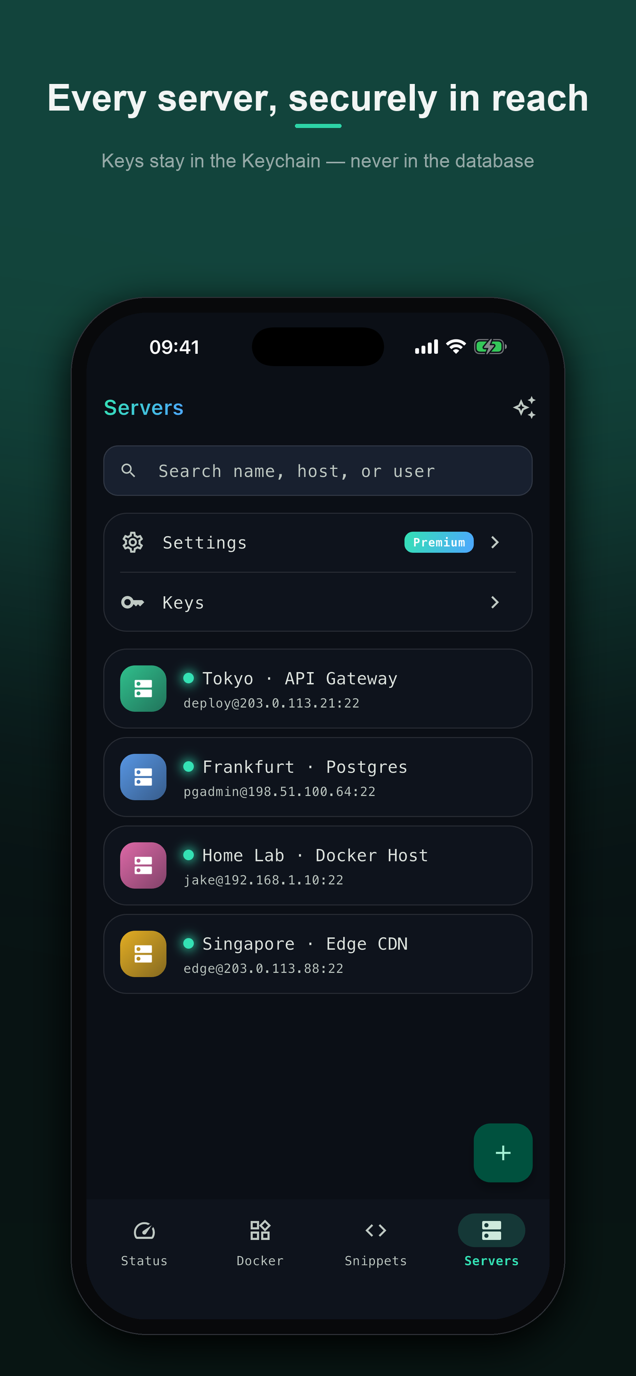 Caret: SSH Server Manager