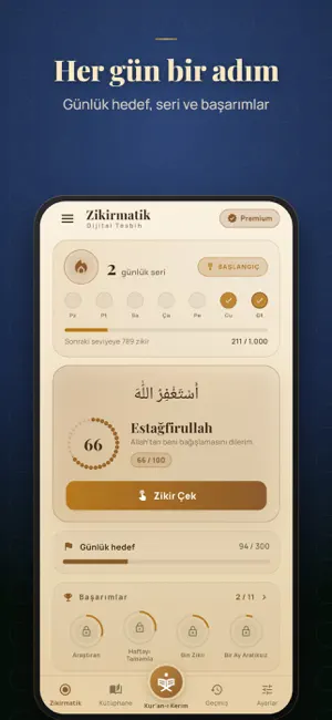 Zikirmatik Pro: Tasbih Counter screenshot 2