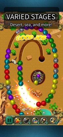 Zumba Legend: Marble Shooter iPhone screenshot