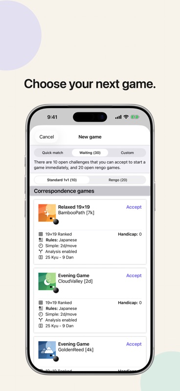 Surround - Online Go client screenshot 2