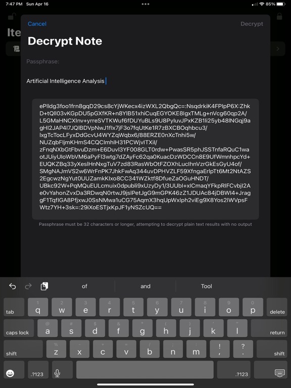 Dexterity Cloud iPad screenshot 5 - Business app