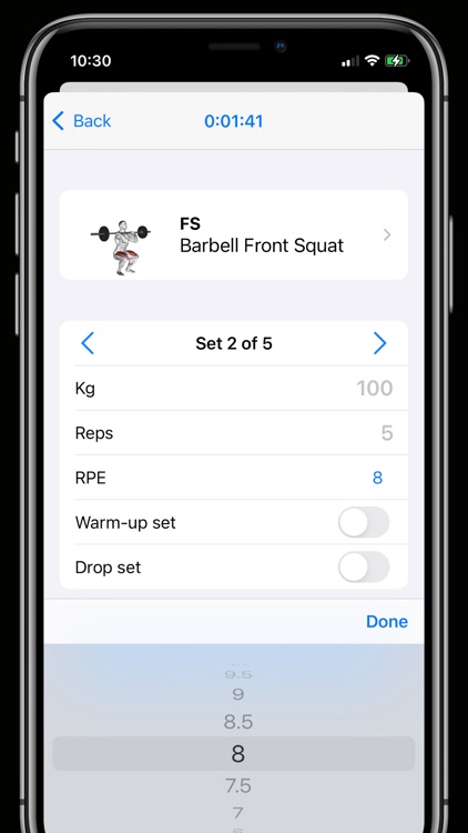 Fitness Logbook screenshot-3