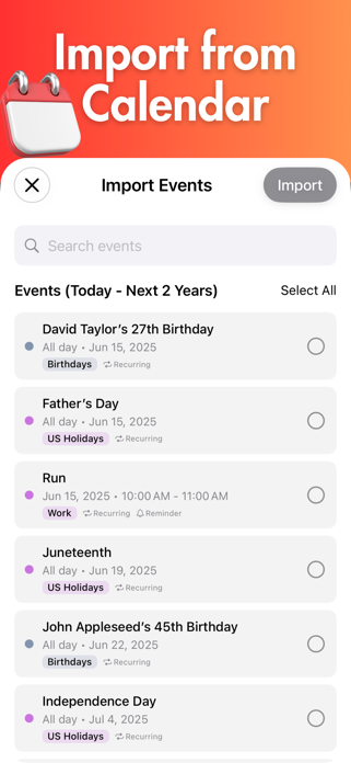 Deadlines: Countdown Widgets Screenshot 3 of 4