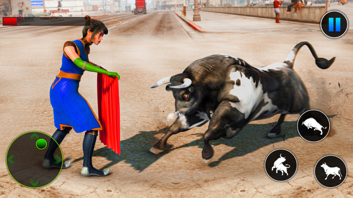 Bull Fighting Games-Bull Games