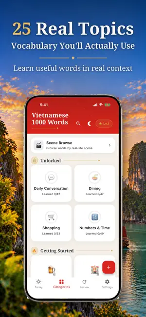 Vietnamese 1000 Words screenshot 2