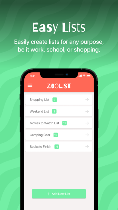 Screenshot #2 pour ZooList