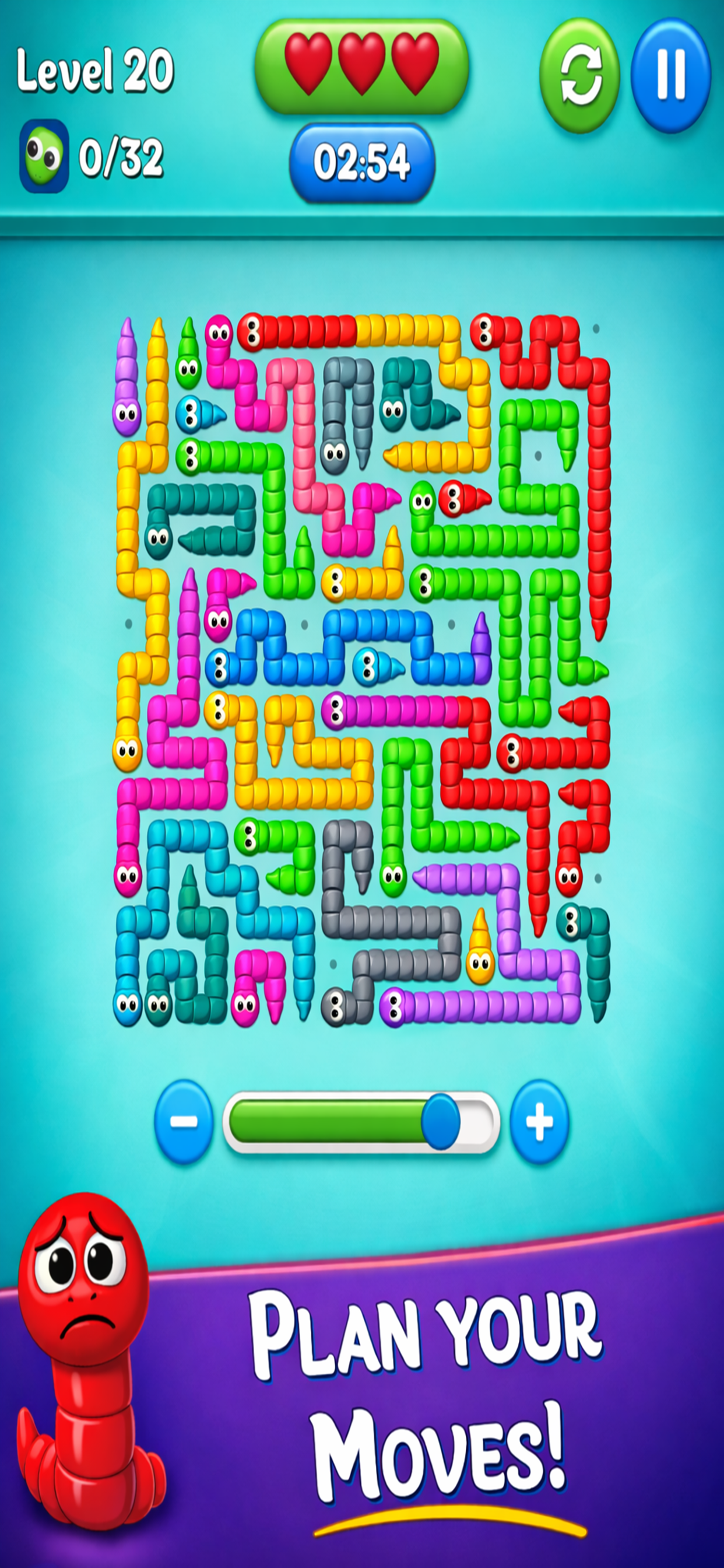 Wriggle Escape: Slither Puzzle