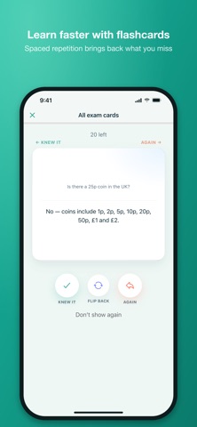 Life in UK: Tests & Flashcards Screenshot 3 of 6