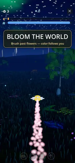 Captura de pantalla de Drift - Wind & Bloom en iPhone 2