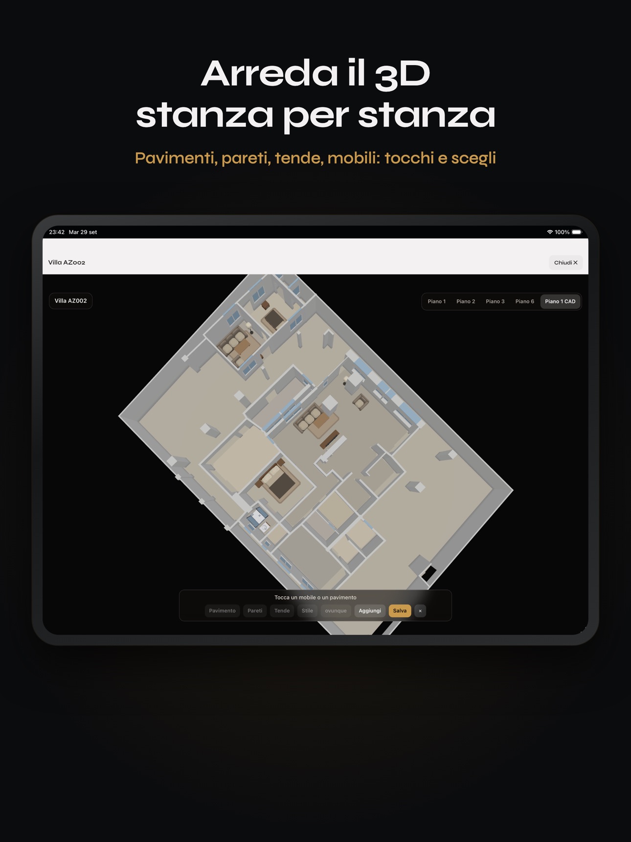 Screenshot 10 of RenA: Planimetrie e Render 3D