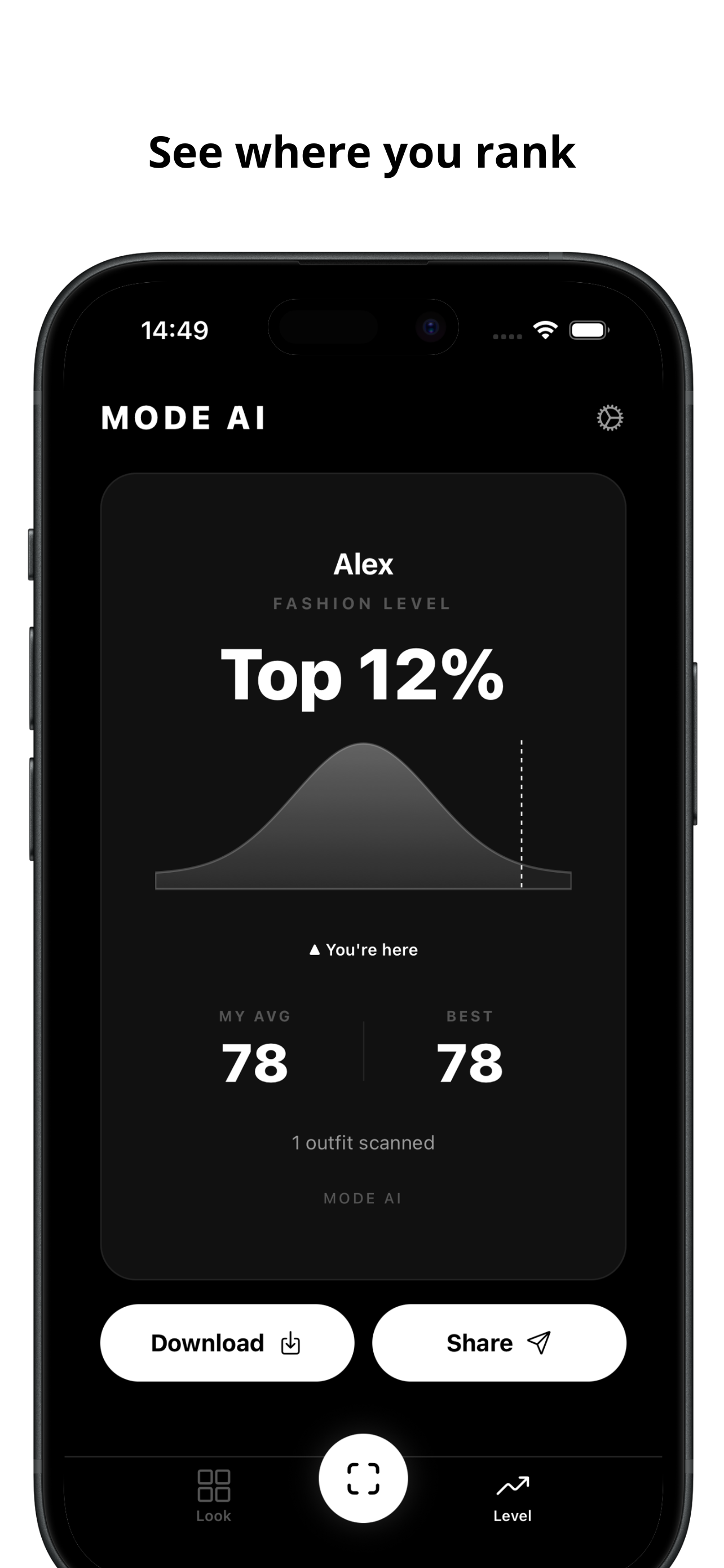 Mode AI - Outfit Score & Style