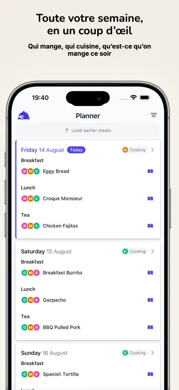 Lilara - Planificateur repas screenshot 4 of 8
