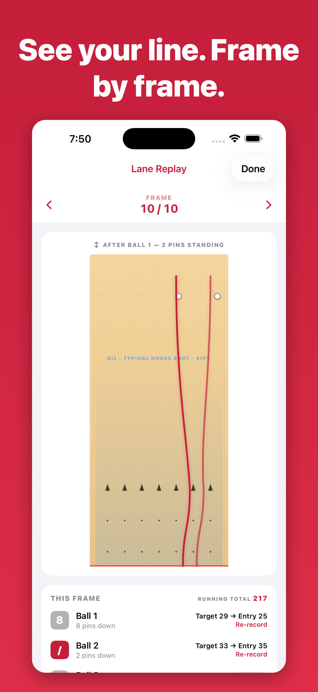LuckyStrike - Tenpin Tracker