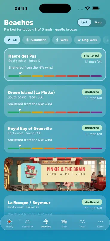 Jersey Beach, Weather & Tides screenshot 5 of 8