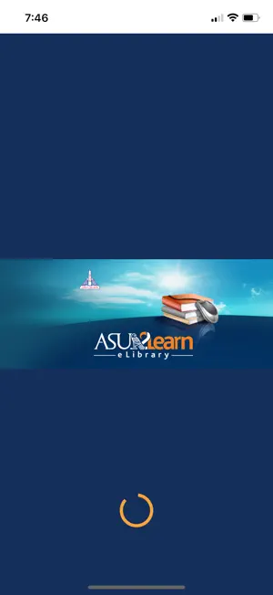 ASU2Learn eLibrary screenshot 1