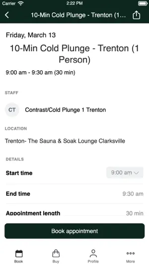 The Sauna & Soak Lounge screenshot 3