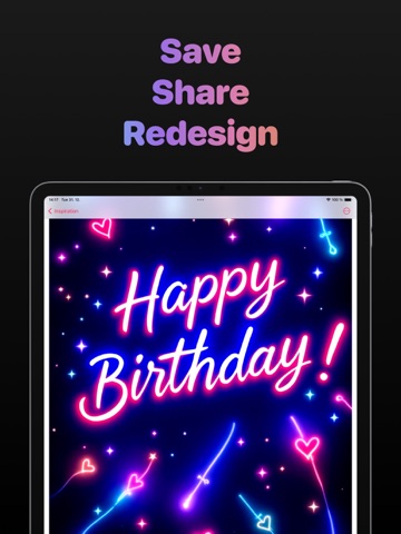 Wish Card Kit – Love Messages iPad screenshot
