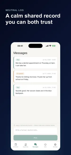 Co-Parenting: Custody & Plan screenshot 3