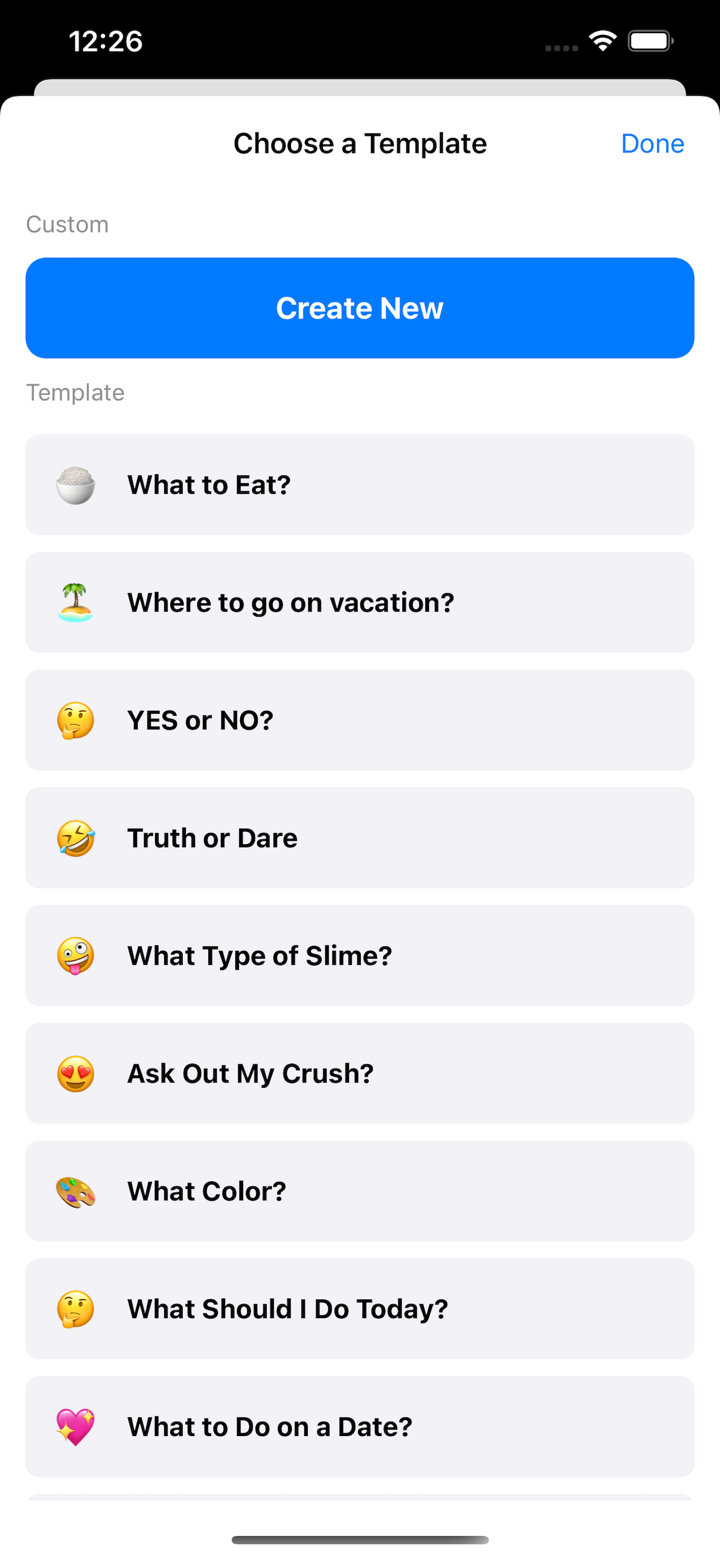 Spin The Wheel - Make Decision screenshot 2