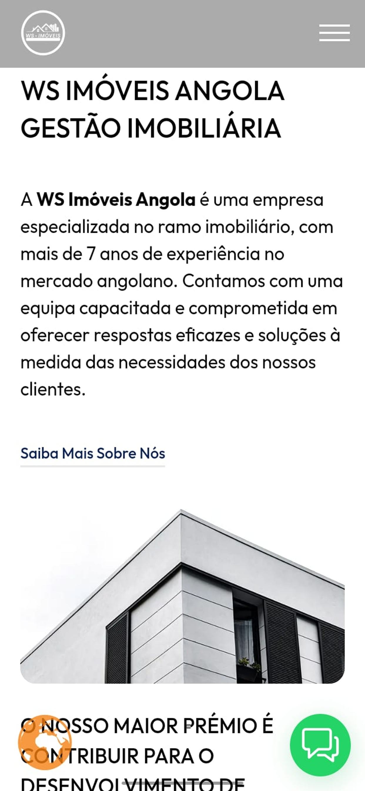 WS IMÓVEIS ANGOLA