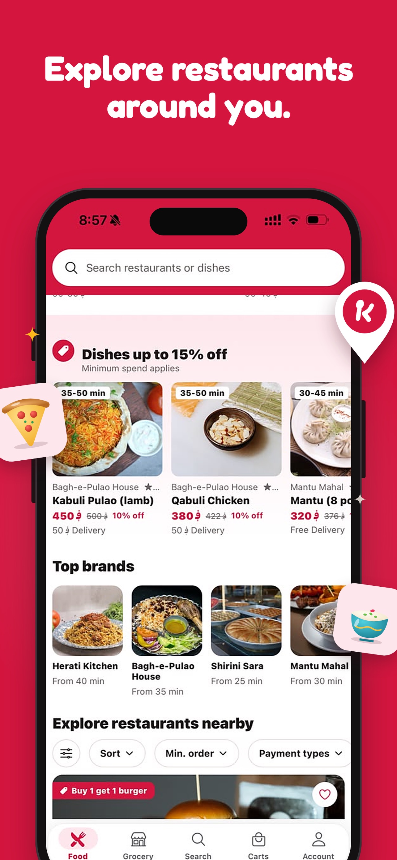Screenshot 5 of Khorak: Food & Groceries
