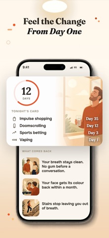 SwornOff: Quit Bad Habits iPhone screenshot