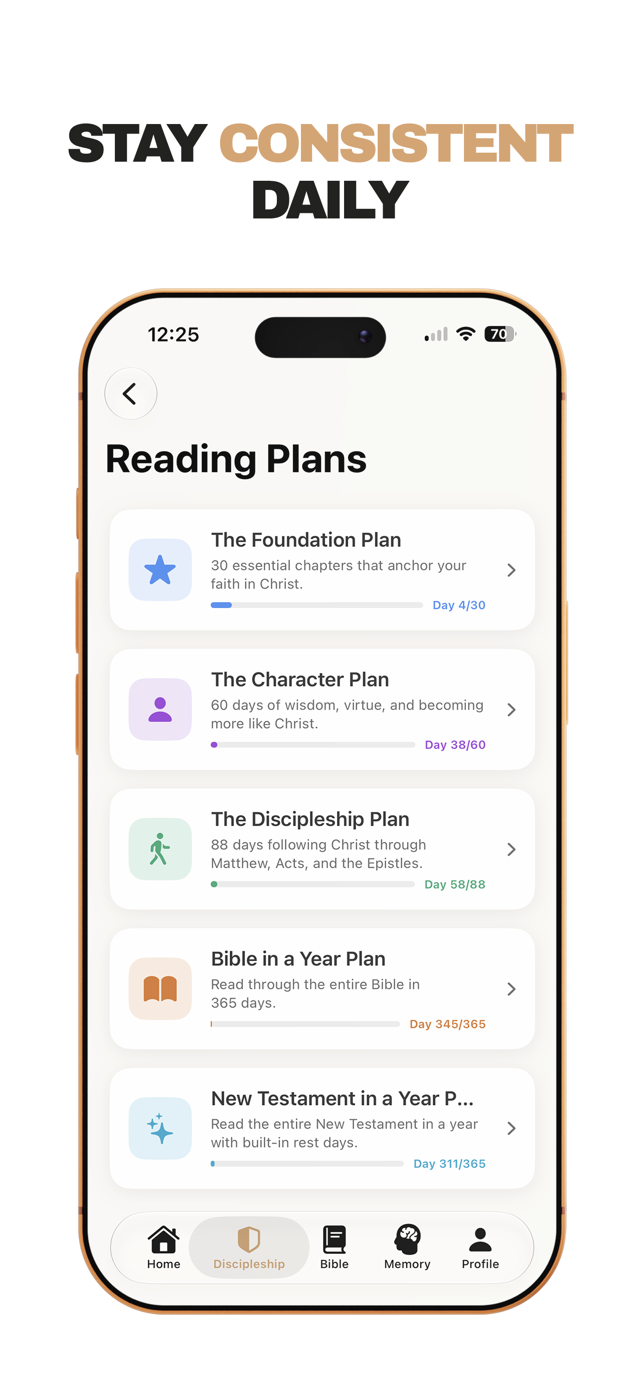 Reforged Bible Study & Memory