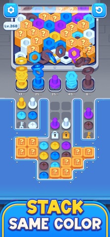 Hexa Screw - Nuts Sort Screenshot 6 of 6