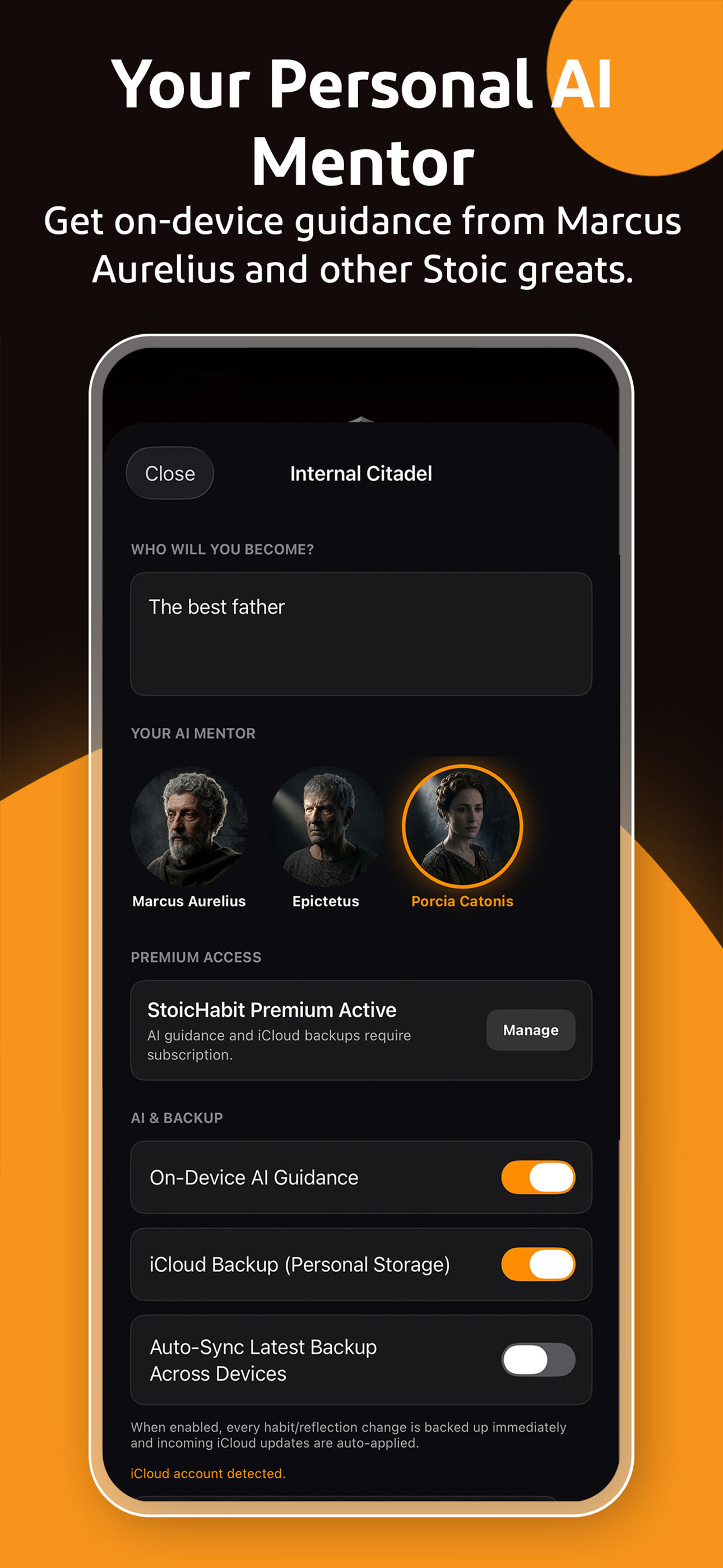 StoicHabit: Discipline Tracker