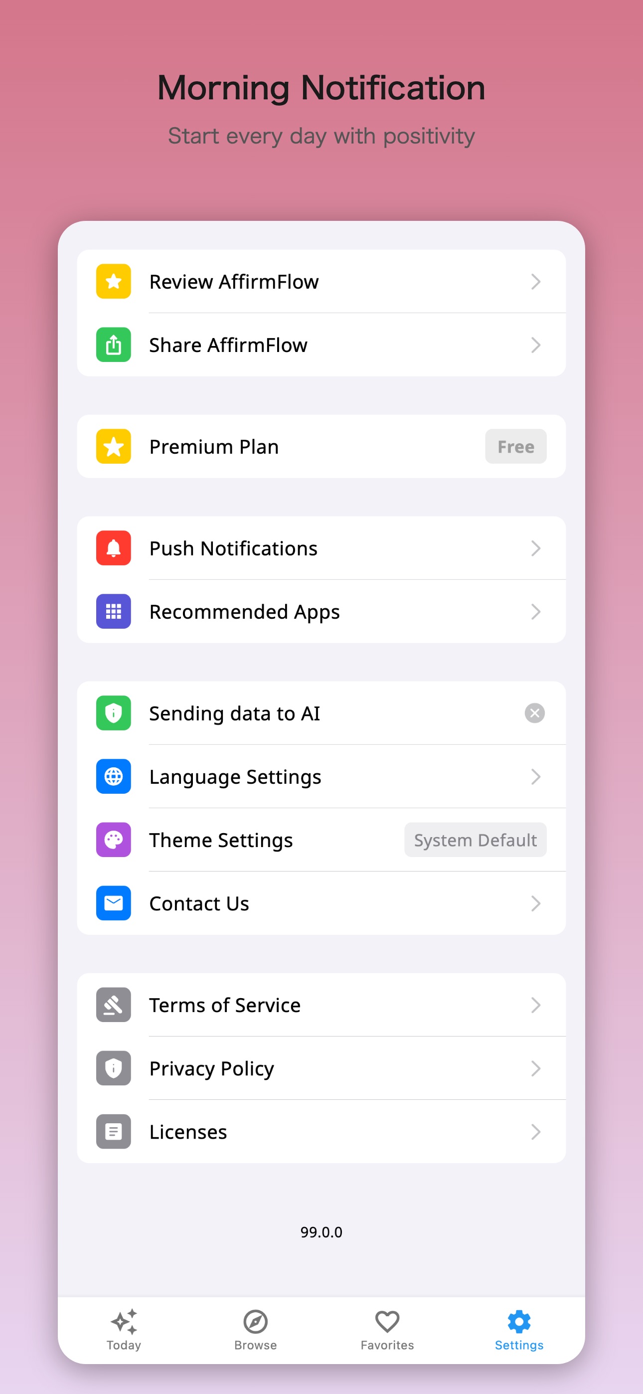 Screenshot 5 of AffirmFlow – Affirmations