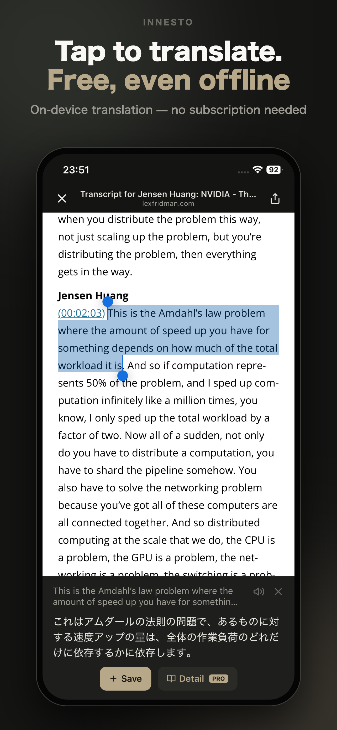 Innesto: Language Reader screenshot 2