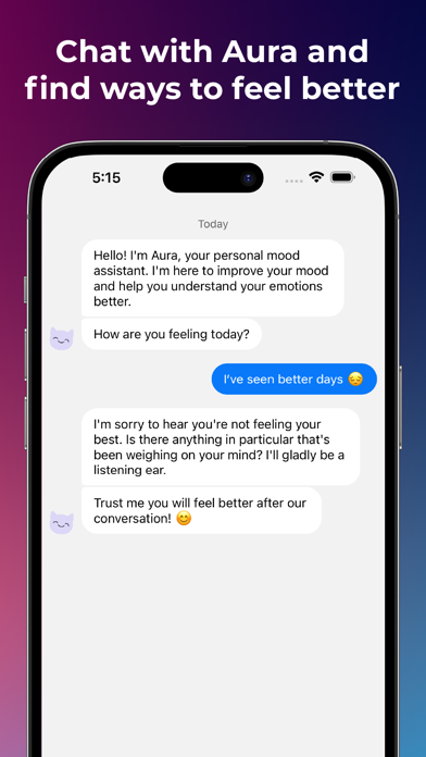 Aura - Daily Journal & Mood Screenshot