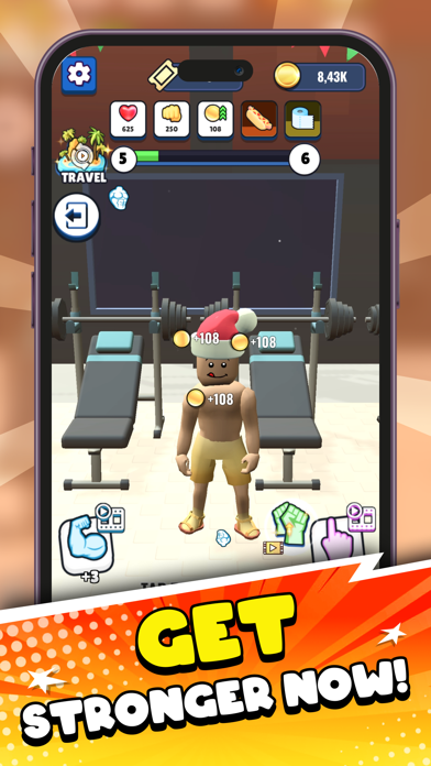 Gym Muscle Up Tap Hero Screenshot