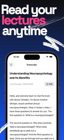 HappyScribe: AI NoteTaker screenshot