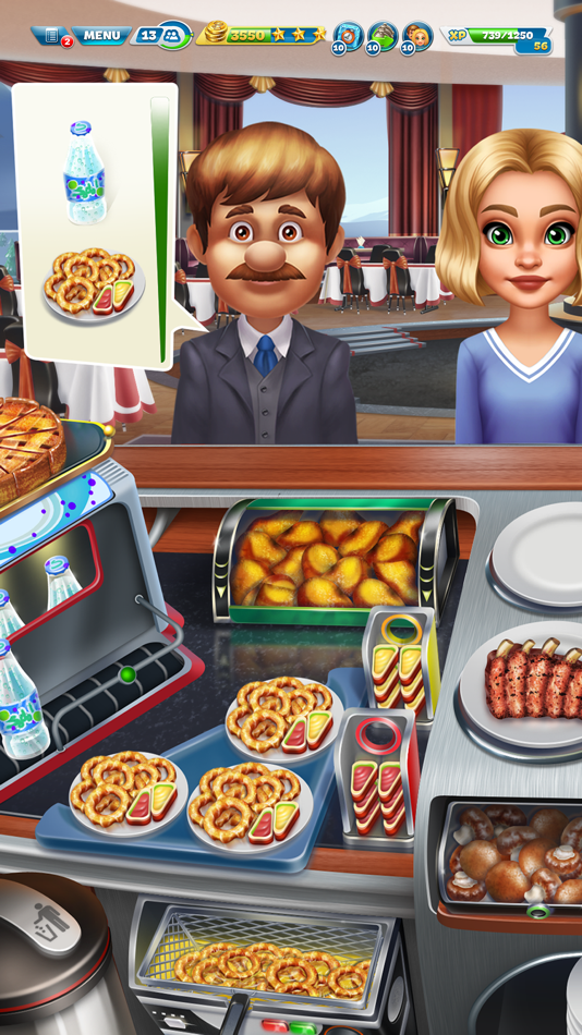 #7. Cooking Fever: Restaurant Game (iOS) Door: Nordcurrent UAB