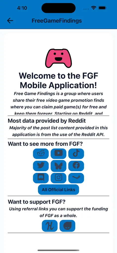 Free Game Findings - Games App | MWM