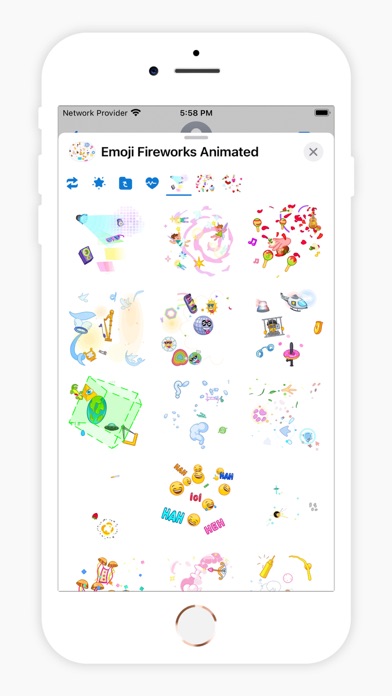 Emoji Fireworks Blast Animated screenshot 4