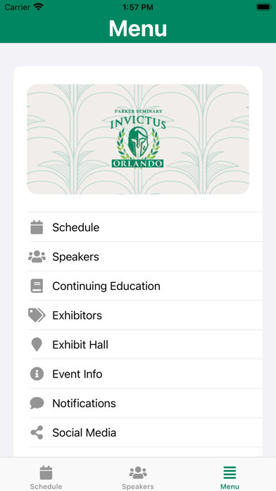 Parker Seminars Orlando 2024 Screenshot