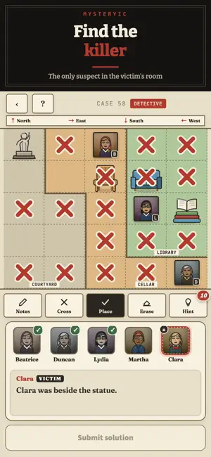 Mysteryic: Murder Sudoku Game screenshot 2