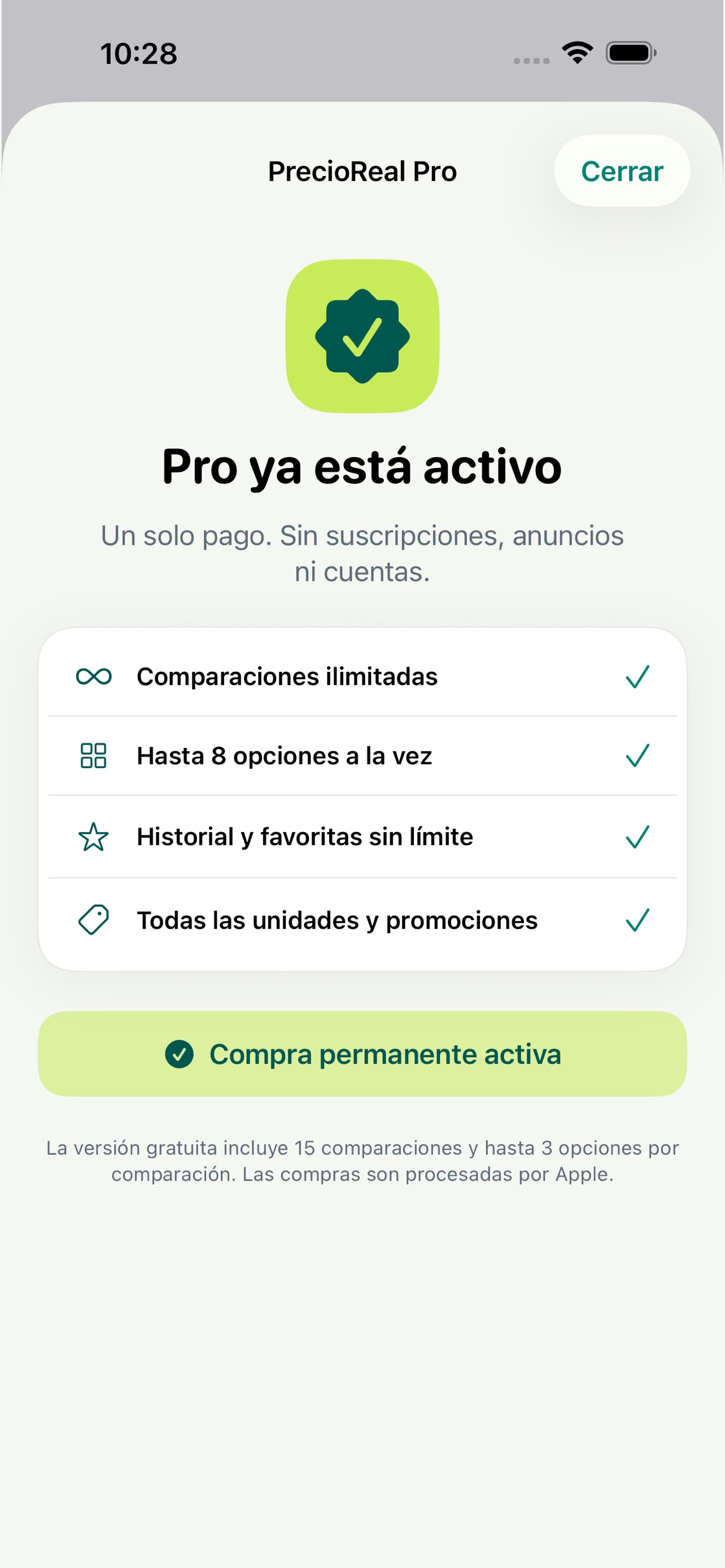 Screenshot 4 of PrecioReal