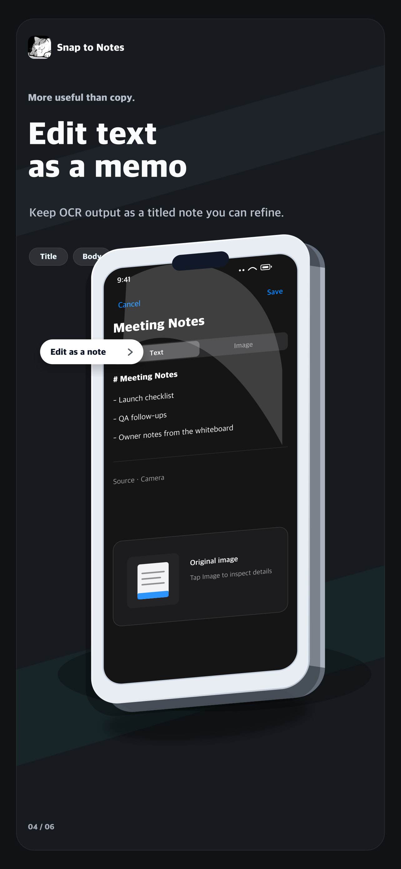 Snap to Notes screenshot 8