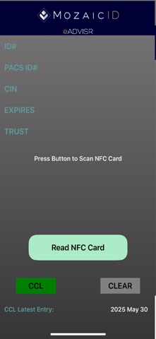eADVISR screenshot